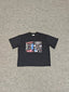 Mertra Comic Collage Graphic Tee - Black