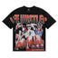 Life Hustlers Athletic Pinup Graphic Tee - Black