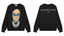 IH NOM UH NIT Yellow Mask Cuban Link Sweatshirt - Black