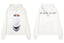 IH NOM UH NIT Textured Mask Pearl Hoodie - Off-White