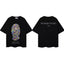 IH NOM UH NIT Floral Mask Graphic Tee - Black