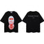 IH NOM UH NIT Red Mask Pearl Graphic Tee - Black
