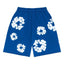Denim Tears The Cotton Wreath Shorts 'Royal Blue'