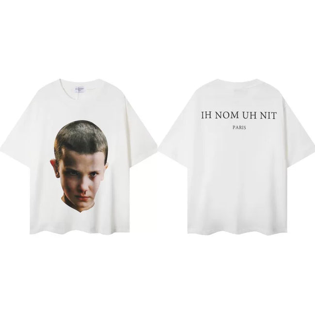 IH NOM UH NIT Eleven Portrait Graphic Tee - Off-White Hover Image