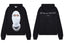 IH NOM UH NIT Textured Mask Pearl Hoodie - Black