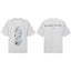 IH NOM UH NIT Marble Mask Graphic Tee - White