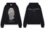 IH NOM UH NIT Floral Mask Graphic Hoodie - Black