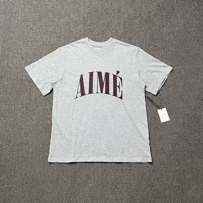 Aimé Leon Dore Arch Logo Graphic Tee - Heather Grey Hover Image