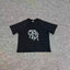 Mertra Graphic Logo Tee - Black (Monochrome Pattern)