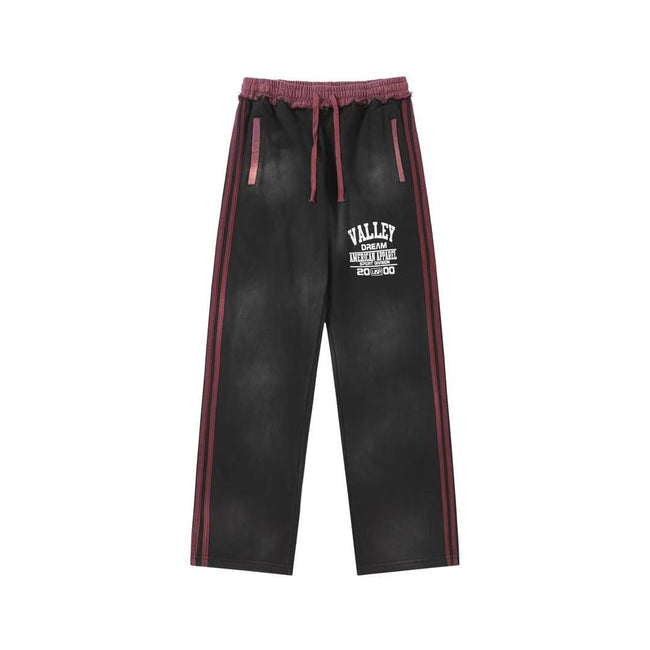 Vale Forever Valley Side Stripe Vintage Wash Sweatpants black Hover Image