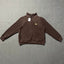 Aimé Leon Dore Fleece Quarter-Zip Pullover - Brown