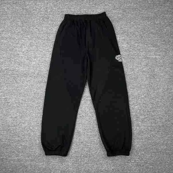 Mertra Cuffed Jogger Sweatpants - Black Hover Image