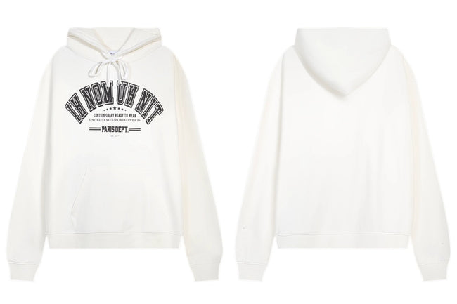 IH NOM UH NIT Paris Dept Varsity Logo Hoodie - Off-White Hover Image