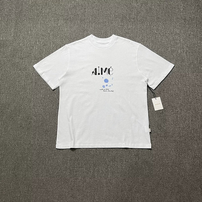 Aimé Leon Dore Small Globe Graphic Tee - White Hover Image