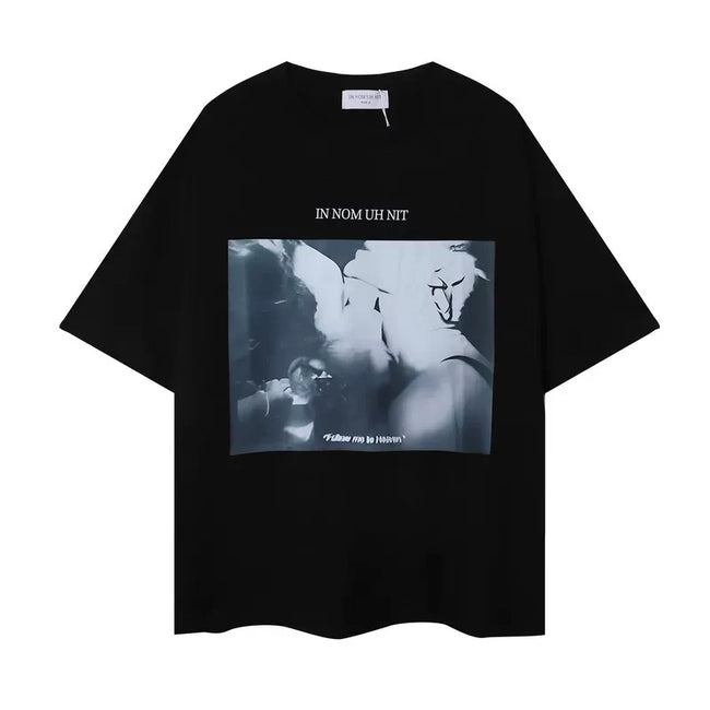 IH NOM UH NIT Cinematic Photo Graphic Tee - Black Hover Image