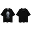 IH NOM UH NIT Rhinestone Mask Graphic Tee - Black