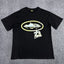 Corteiz Gold Chain & "23" Pendant Logo T-Shirt - Black Streetwear Tee