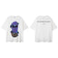 IH NOM UH NIT Purple Floral Mask Graphic Tee - Off-White