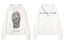 IH NOM UH NIT Floral Mask Graphic Hoodie - Off-White