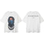 IH NOM UH NIT Masked Figure Cuban Link Graphic Tee - Off-White