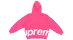Supreme Big Logo Zip Up Hooded Sweatshirt Magenta (P)