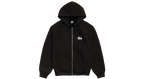 Stussy Basic Zip Hoodie Black