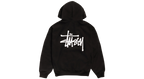 Stussy Basic Zip Hoodie Black