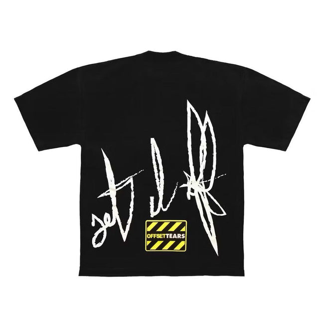Denim Tears x Offset Set It Off #3 Tee Black Main Image