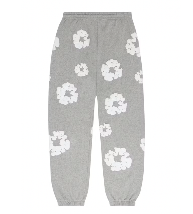 Denim Tears Cotton Wreath Grey Sweatpants Hover Image
