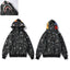 BAPE Shark Galaxy Camo Full Zip Hoodie